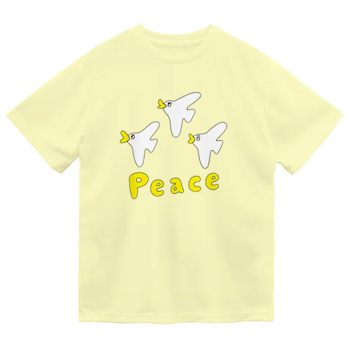 白バト３兄弟 Peace ドライTシャツ