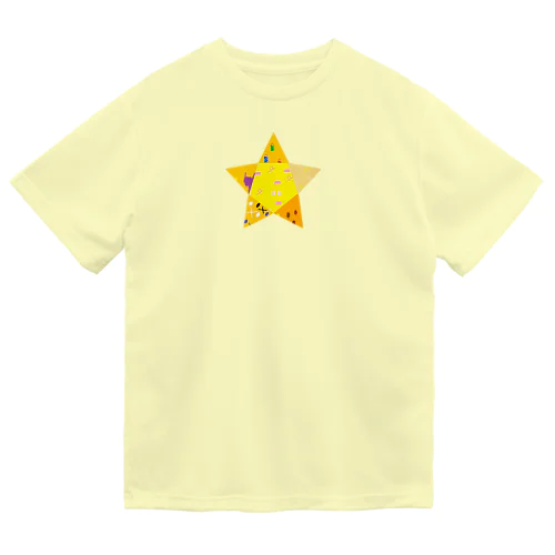 つぎはぎ星 Dry T-Shirt
