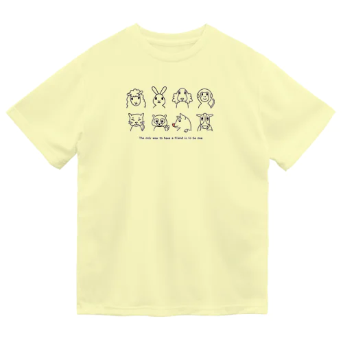 動物大集合！（チャリティー） Dry T-Shirt