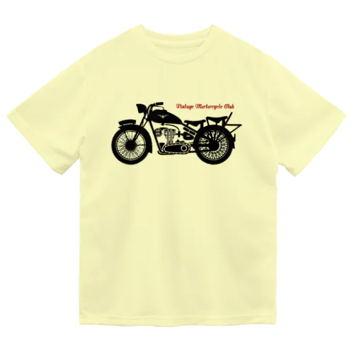 VINTAGE MOTORCYCLE CLUB ドライTシャツ