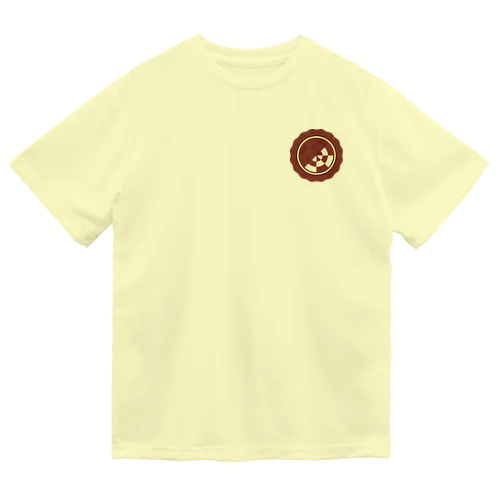 花の形の板チョコ ドライTシャツ