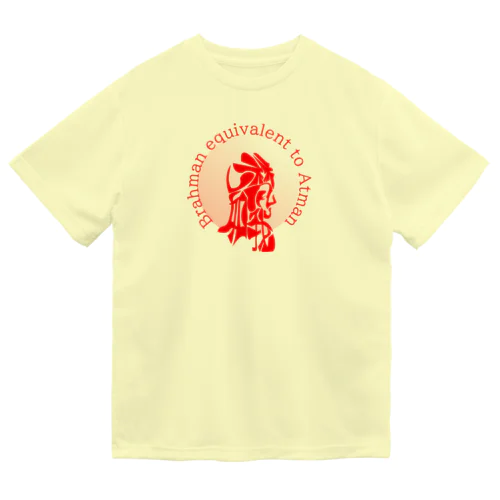  梵我一如h.t.(red) ドライTシャツ