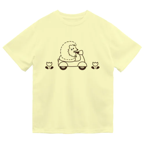 ハリネズミとバイク Dry T-Shirt