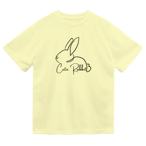 Cute Rabbit ドライTシャツ