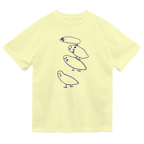 心で感じ取って欲しいセキセイインコ Dry T-Shirt