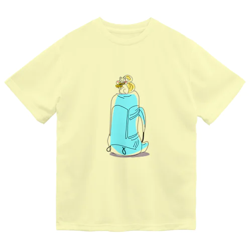 リスとザックとピーナッツ Dry T-Shirt