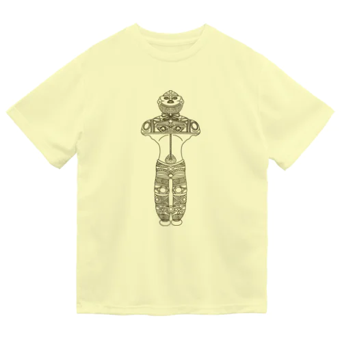 中空土偶　茶　茅空（かっくう） Dry T-Shirt