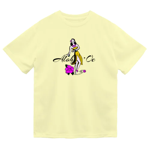 HULA GIRL ドライTシャツ