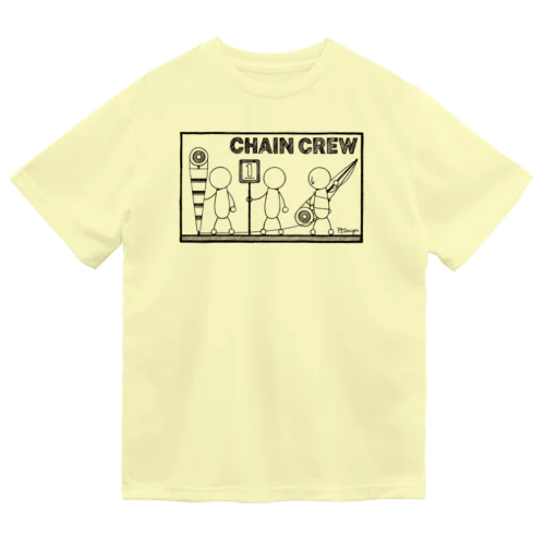 PBスティック君 CHAIN CREW Dry T-Shirt