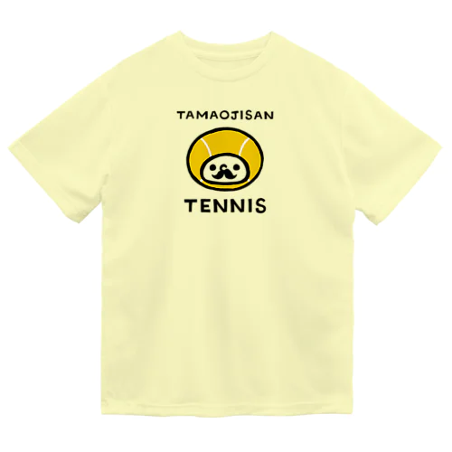 タマおじさん　テニス ドライTシャツ