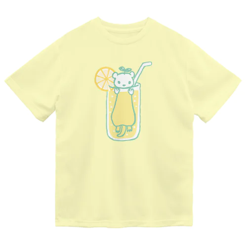 レモンカワウソーダ ドライTシャツ