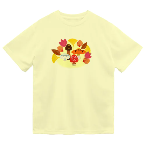 木の葉の森のキノコたち Dry T-Shirt