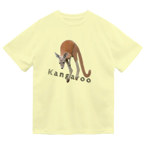 カンガルーのジャンピング ドライTシャツ