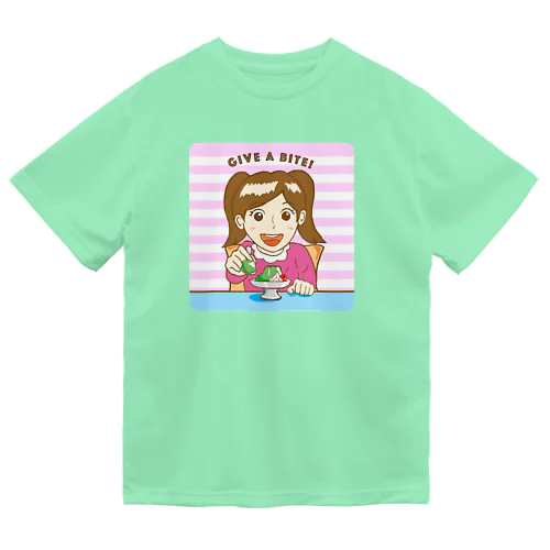ゼリーを食べる少女 Dry T-Shirt