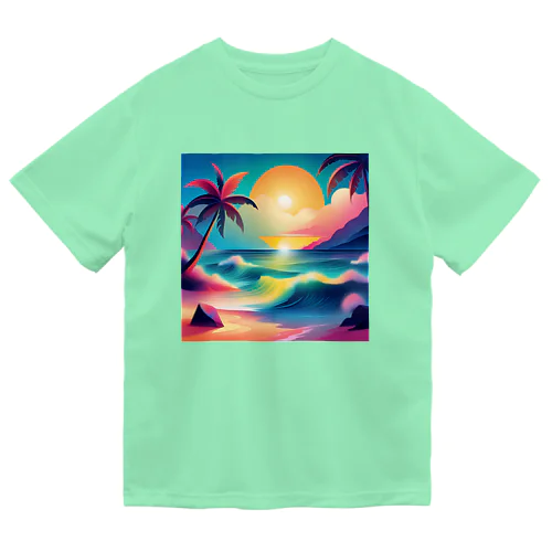 幻想的な夏 ドライTシャツ