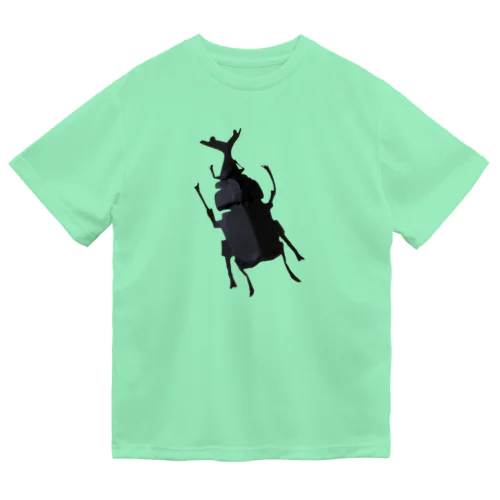 色紙カブトムシ ドライTシャツ