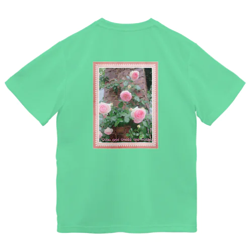 Stop and smell the ROSES🌹立ち止まり今を味わおう🌟 Dry T-Shirt