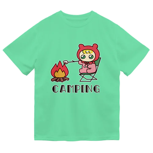 キャンプのてでべびちゃん Dry T-Shirt
