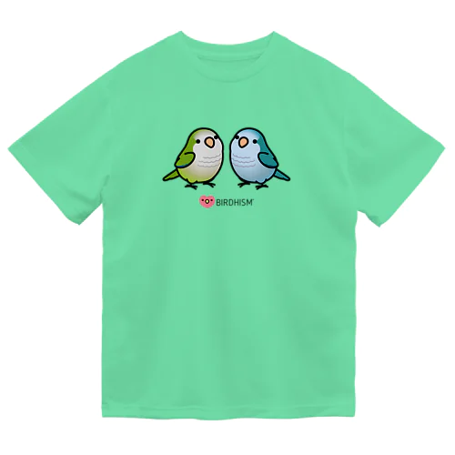 Chubby Bird 仲良しオキナインコ Dry T-Shirt