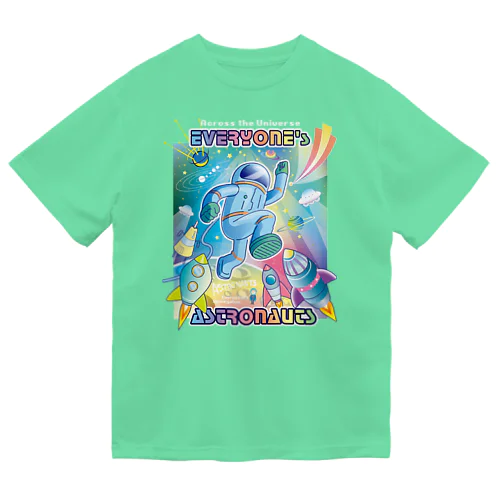 ASTRONAUTS PARTY TIME2 ドライTシャツ