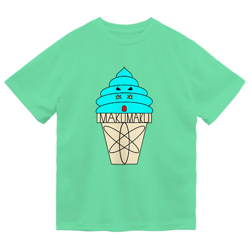 ソフトクリームのSOFUTOくん！！（青） Dry T-Shirt