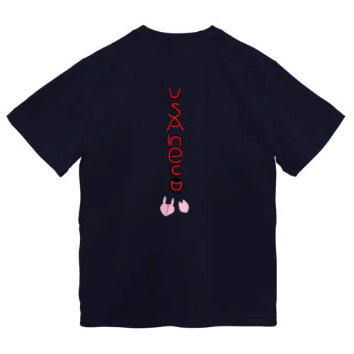 USAneko  Cherry blossom ドライTシャツ