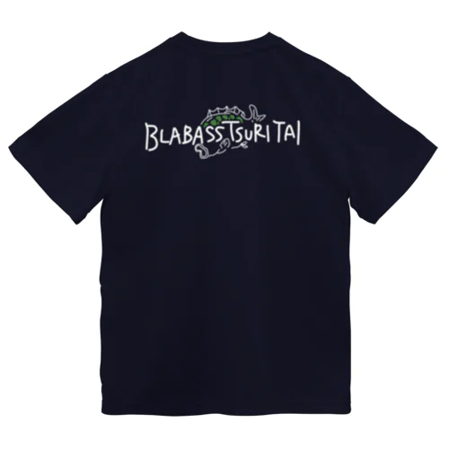 ブラックバス　ブラバス釣りたい！ ドライTシャツ