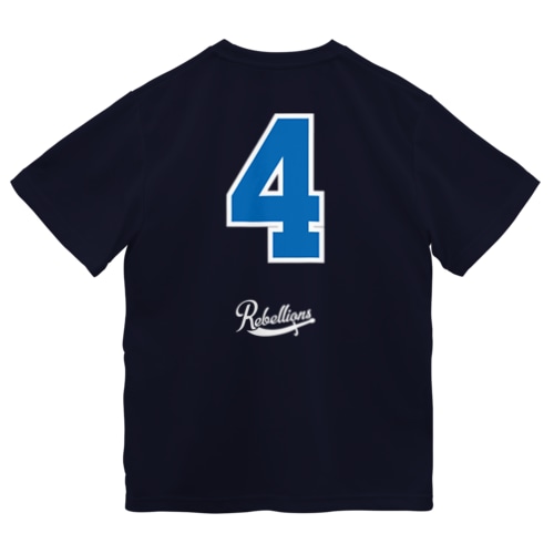 Number T-shirt【4】 Dry T-Shirt