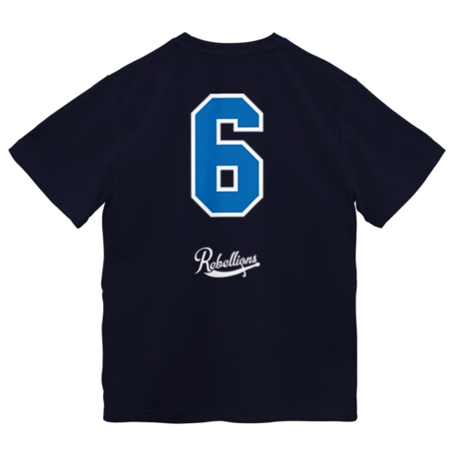 Number T-shirt【6】 Dry T-Shirt