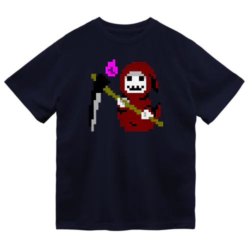 ドット絵 死神 ドライTシャツ