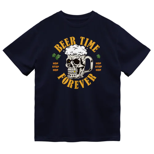 Beer Time Forever ドライTシャツ