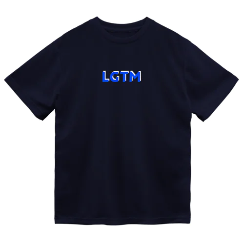 LGTM ブルー ドライTシャツ