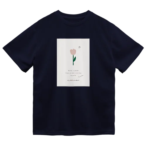 蝶々 チューリップ Dry T-Shirt