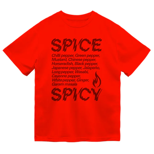 SPICE SPICY（Diagonal） ドライTシャツ