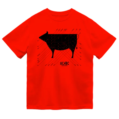 HCBC💀 SOLID BK 日本語版 ドライTシャツ