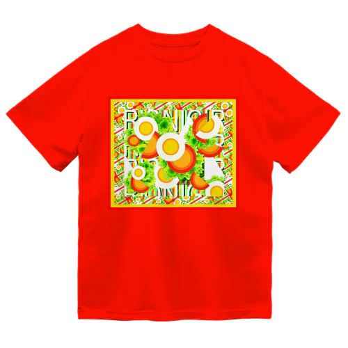 🍞🍳🍊サラダプレート🥗🍅🌽🥑🍳 ドライTシャツ