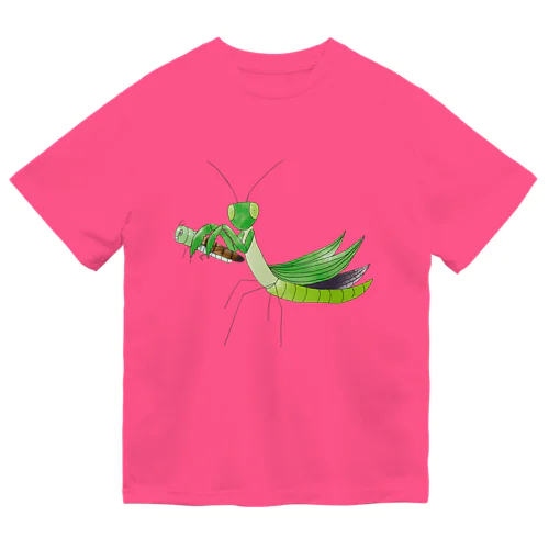 ゆるいカマキリ ドライTシャツ