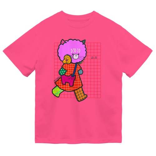 てくてくネコリーヌ Dry T-Shirt