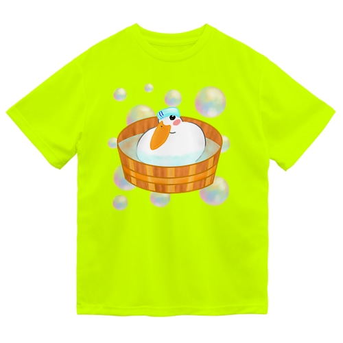 ほわほわ水浴びコールダック♪ Dry T-Shirt