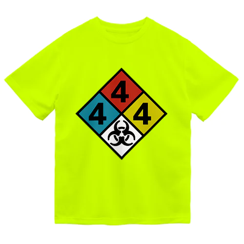 NFPA 704 バイオハザードマーク ドライTシャツ