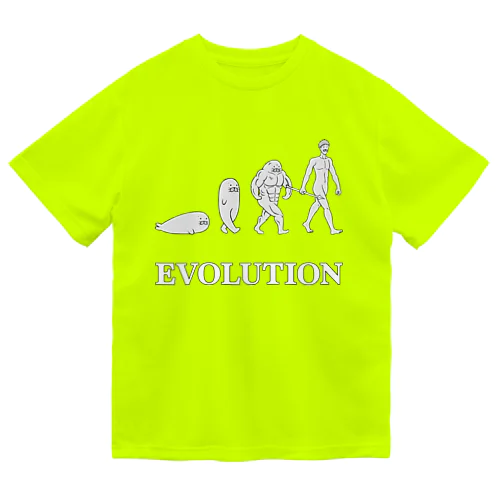 足ザラシ"EVOLUTION" ドライTシャツ