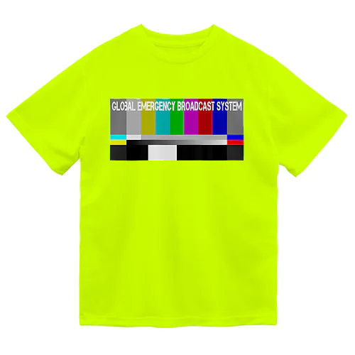 Global Emergency Broadcast System ドライTシャツ