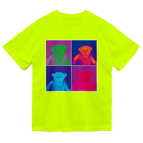 サイケデリックなくま（改） Dry T-Shirt