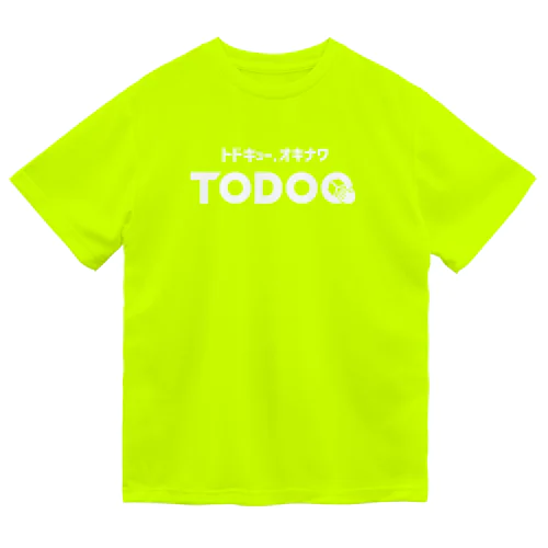 TODOQロゴ ホワイト Dry T-Shirt