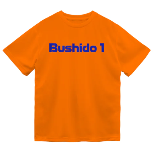 Bushido 1 ブルー ドライTシャツ