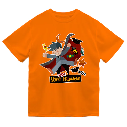 ハロウィンKIDS Dracula boy Dry T-Shirt