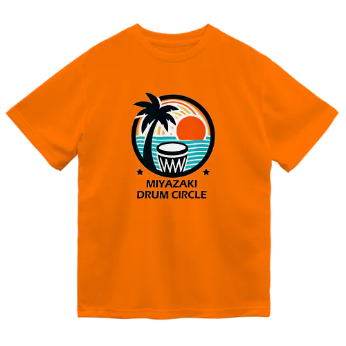 宮崎ドラムサークル新ロゴ Dry T-Shirt