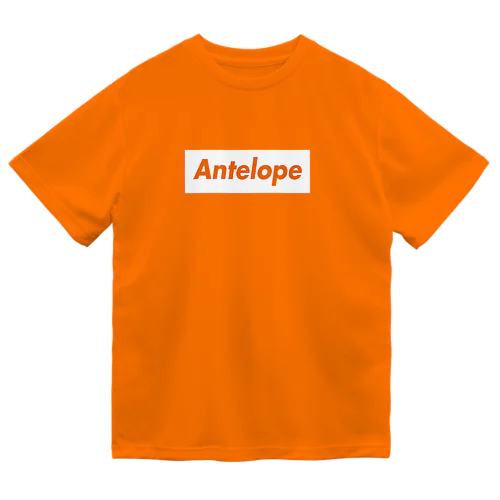 Antelope White BOX ロゴ ドライTシャツ