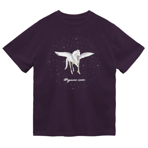 Pegasus soar in the starlight  Dry T-Shirt