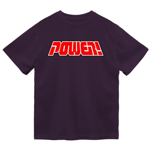 POWER! ドライTシャツ